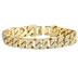 Miami Gold Curb Cuban Bracelet